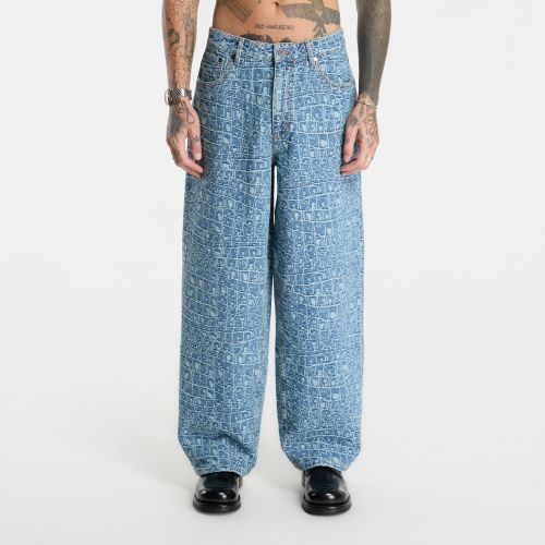 Jeans Croc Jacquard Oversized Jeans L - Daily Paper - Modalova