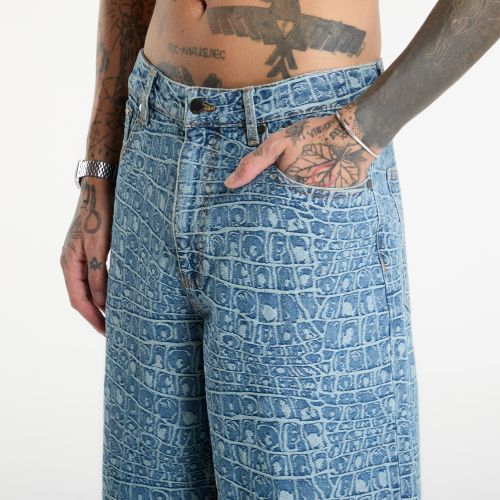 Jeans Croc Jacquard Oversized Jeans L - Daily Paper - Modalova