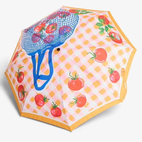 Tomatoes Open Close Umbrella Universal - Moschino - Modalova