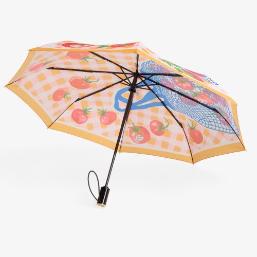 Tomatoes Open Close Umbrella Universal - Moschino - Modalova