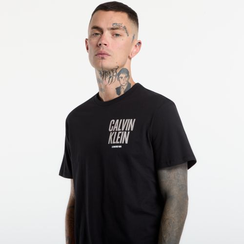T-shirt Jeans Ss 30s Eu Block Font M - Calvin Klein - Modalova
