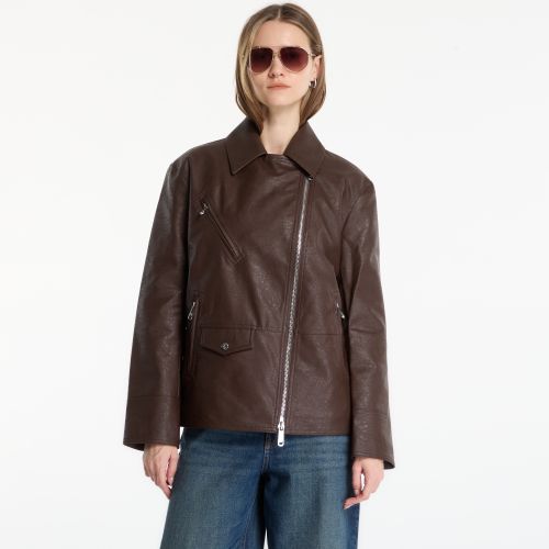 Veste Jeans Faux Leather Moto M - Calvin Klein - Modalova
