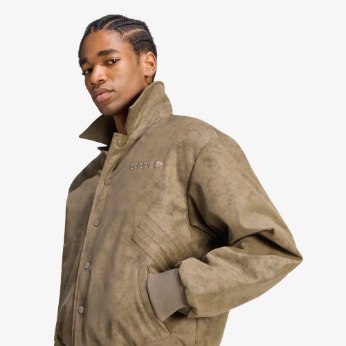 Bomber adidas Cutline Pleather Jacket XL - adidas Originals - Modalova