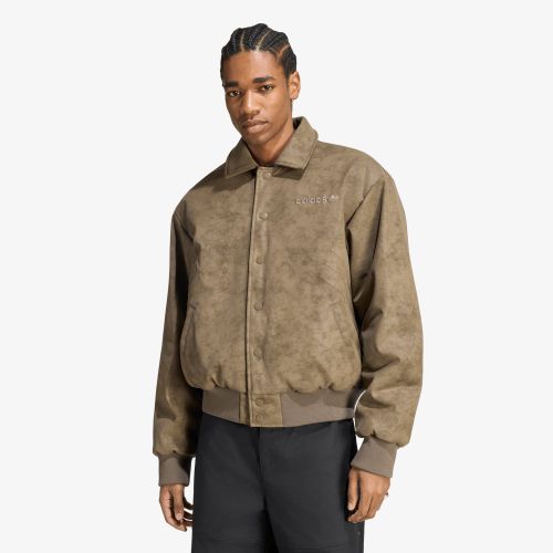 Bomber adidas Cutline Pleather Jacket XL - adidas Originals - Modalova