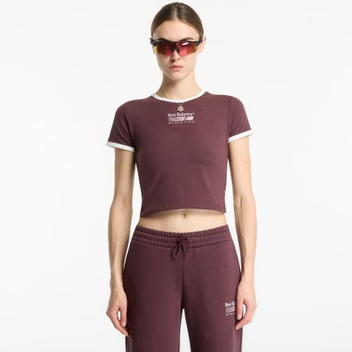 T-shirt Trackside Ringer T-Shirt M - New Balance - Modalova