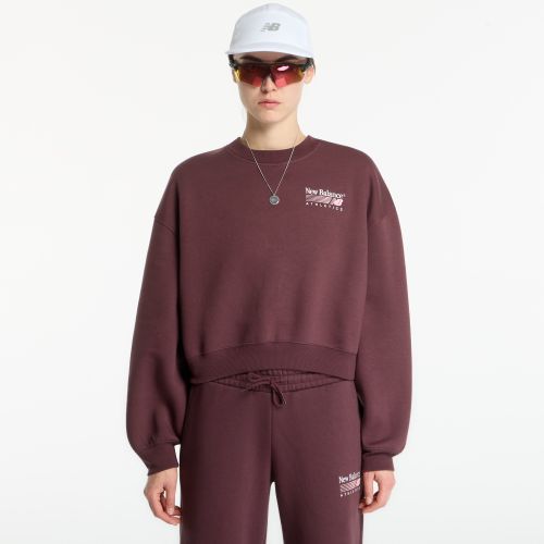 Sweatshirt Trackside Fleece Crew M - New Balance - Modalova