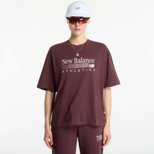 T-shirt Trackside Oversized T-Shirt L - New Balance - Modalova