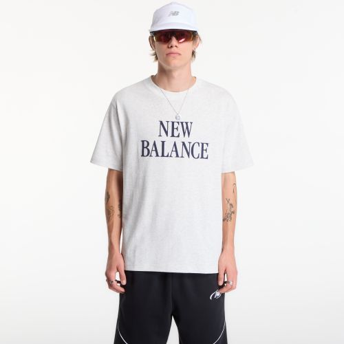 T-shirt Athletics Flocked Logo T-Shirt L - New Balance - Modalova
