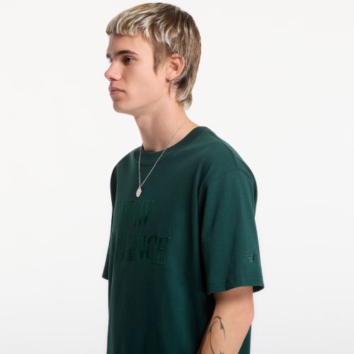 T-shirt Athletics Flocked Logo T-Shirt L - New Balance - Modalova