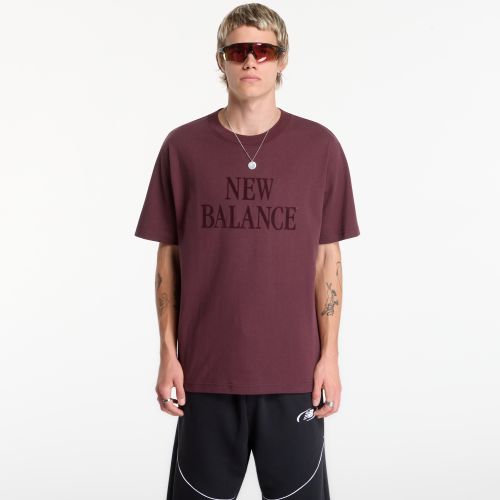 T-shirt Athletics Flocked Logo T-Shirt L - New Balance - Modalova
