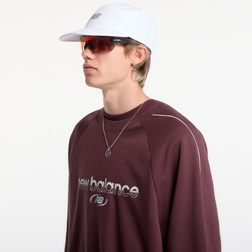 Sweatshirt Trackside French Terry Crew M - New Balance - Modalova