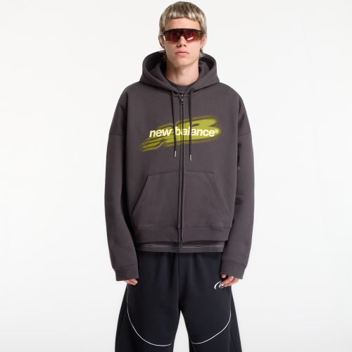 Sweatshirt Street Classics Distort FZ Hood XL - New Balance - Modalova