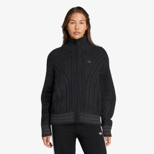 Chandail adidas Cable Knit Firebird Track Top / Utility S - adidas Originals - Modalova