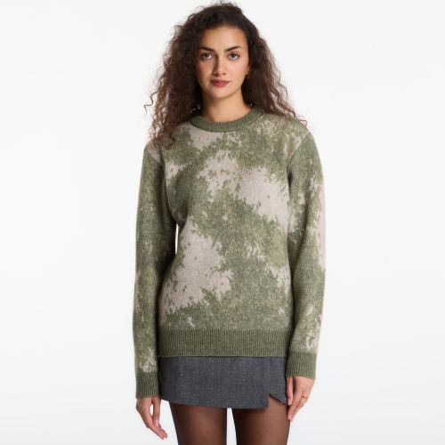 Chandail Nevil Cn Abstract Jacquard Sweater L - GUESS - Modalova