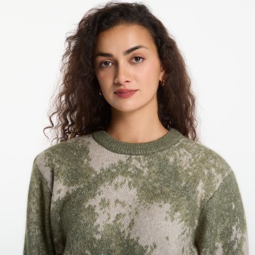 Chandail Nevil Cn Abstract Jacquard Sweater L - GUESS - Modalova