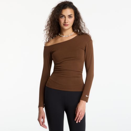 T-shirt Sportswear Tight Off-Shoulder Long-Sleeve Top / M - Nike - Modalova