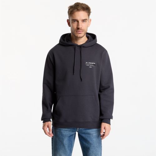 Sweatshirt Redact Pullover Embroidered Logo Hoodie L - AllSaints - Modalova