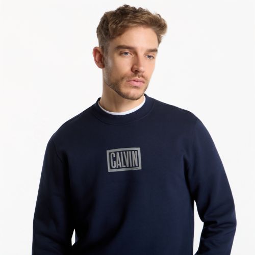 Sweatshirt Jeans Ls 350Terry Eu Clvin Box Logo Cn M - Calvin Klein - Modalova