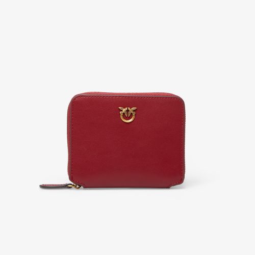 Portefeuille Taylor Zip Around Vitello Seta Universal - Pinko - Modalova