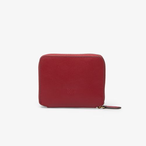 Portefeuille Taylor Zip Around Vitello Seta Universal - Pinko - Modalova