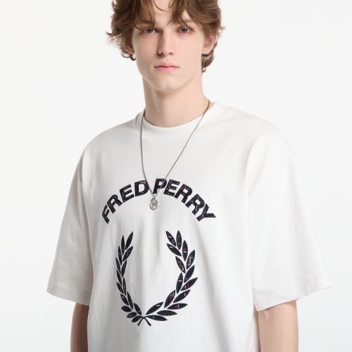 T-shirt Tartan Applique T-shirt XL - FRED PERRY - Modalova