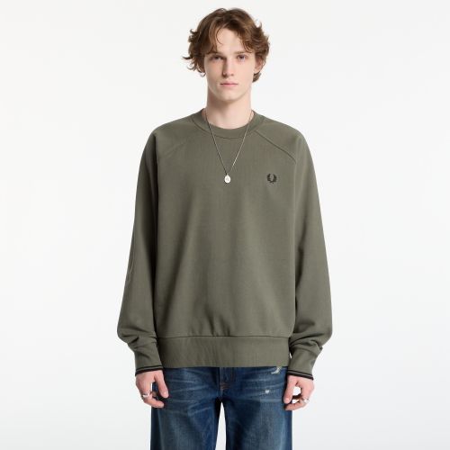 Sweatshirt Tipped Crewneck Sweatshirt XL - FRED PERRY - Modalova
