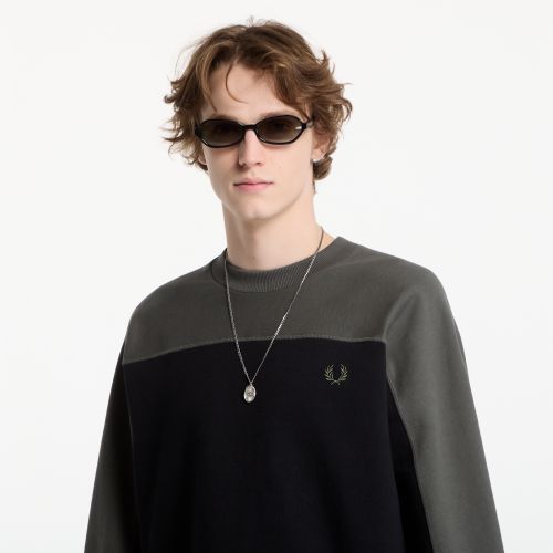 Sweatshirt Colour Block Sweatshirt XL - FRED PERRY - Modalova