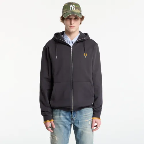Sweatshirt Hooded Zip Through Sweatshirt XL - FRED PERRY - Modalova