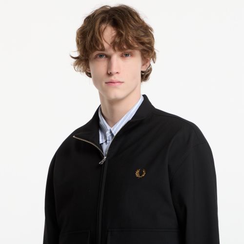 Veste Patch Pocket Funnel Neck Jkt XL - FRED PERRY - Modalova