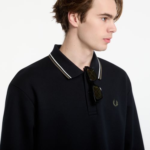 Sweatshirt Tipped Collared Sweatshirt L - FRED PERRY - Modalova