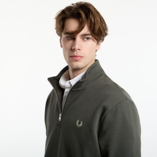 Sweatshirt Half Zip Sweatshirt / L - FRED PERRY - Modalova