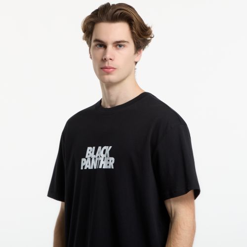 T-shirt Marvel Panther Loose Tee S - Urban Classics - Modalova