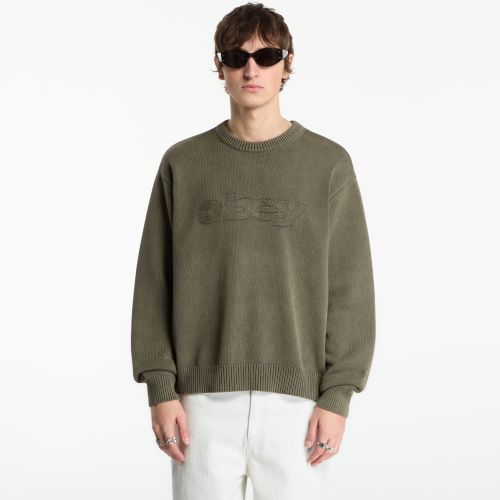 Chandail Obey Fade Wash Speed Logo Sweater M - OBEY Clothing - Modalova