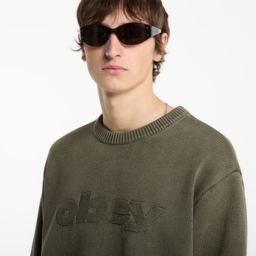 Chandail Obey Fade Wash Speed Logo Sweater M - OBEY Clothing - Modalova