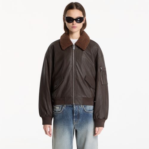 Veste Jeans Faux Leather Padded XS - Calvin Klein - Modalova
