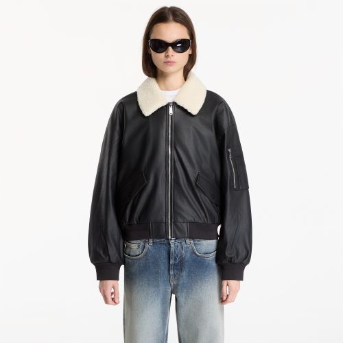 Veste Jeans Faux Leather Padded L - Calvin Klein - Modalova