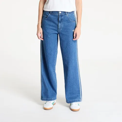 Jeans adidas Adicolor Denim 3 Stripes Track Pants 31/32 - adidas Originals - Modalova