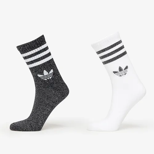 Adidas 3-Stripes Glitter Crew Socks 2-Pack / / M - adidas Originals - Modalova