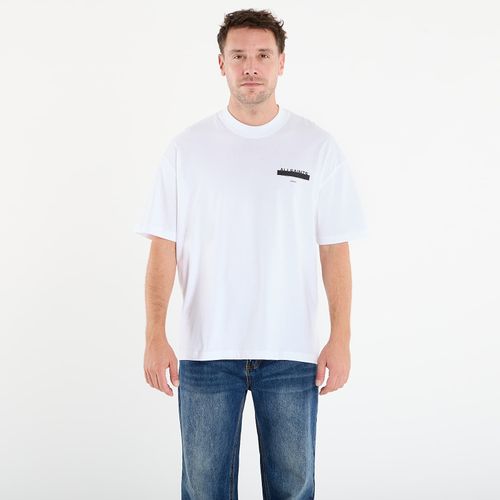 T-shirt Redact Oversized Embroidered Logo T-Shirt XL - AllSaints - Modalova
