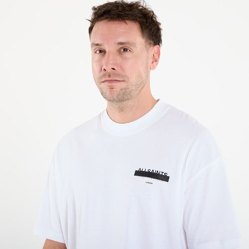 T-shirt Redact Oversized Embroidered Logo T-Shirt XL - AllSaints - Modalova