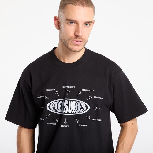 T-shirt Overview Logo T-Shirt M - PLEASURES - Modalova