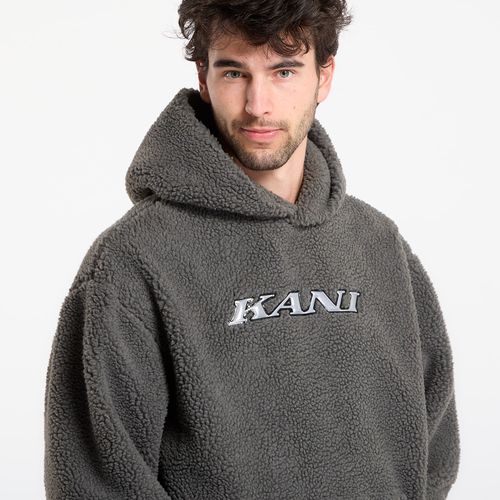 Sweatshirt Kani Silver Teddy Hoodie S - Karl Kani - Modalova