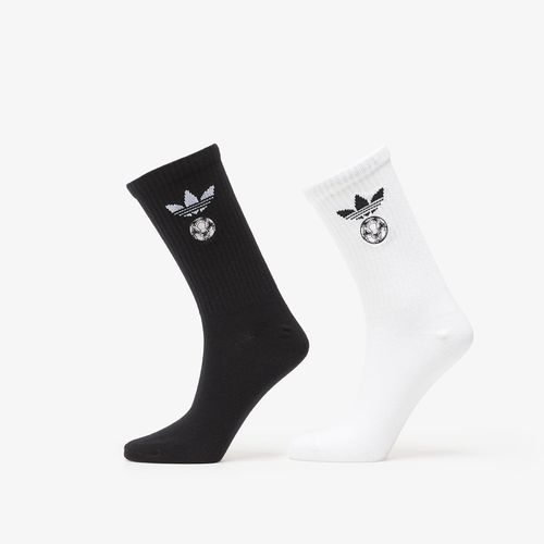 Adidas Football Embroidered Crew Socks 2 Pairs / M - adidas Originals - Modalova