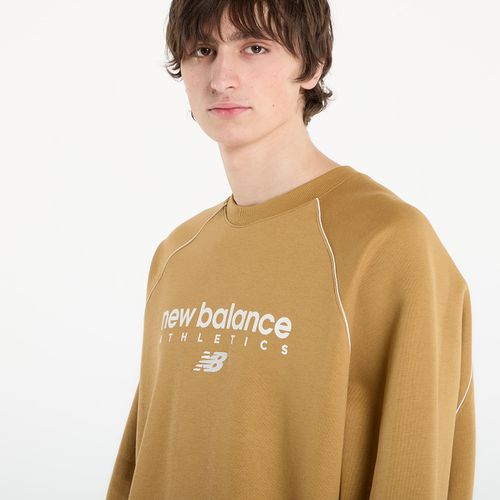 Sweatshirt Linear Graphic Fleece Crew L - New Balance - Modalova