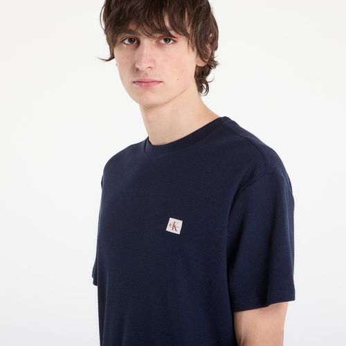 T-shirt Jeans Ss Waffle Badge Crew Tee M - Calvin Klein - Modalova
