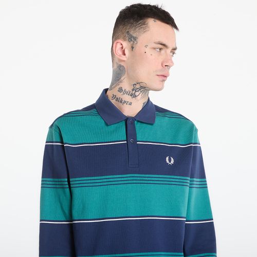 T-shirt Heavyweight Striped Polo Shirt L - FRED PERRY - Modalova