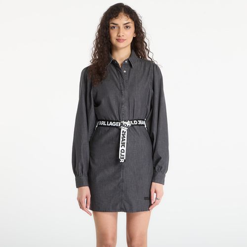 Habillage Denim Fitted Dress XS - Karl Lagerfeld Jeans - Modalova