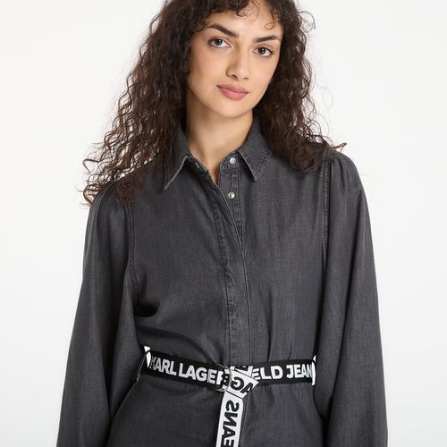 Habillage Denim Fitted Dress XS - Karl Lagerfeld Jeans - Modalova