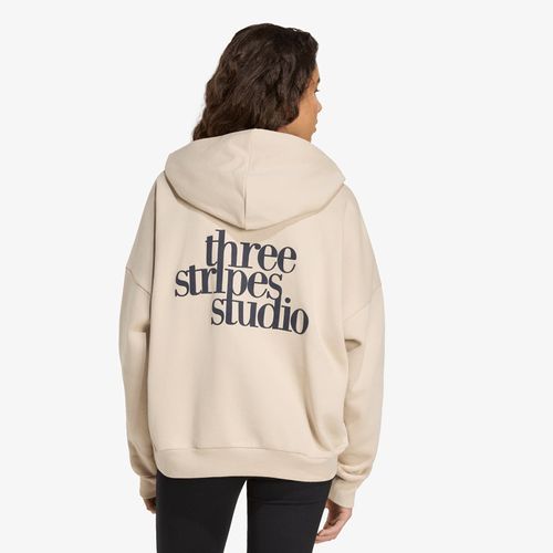 Sweatshirt adidas 3 Stripes Studio Hoodie S - adidas Performance - Modalova