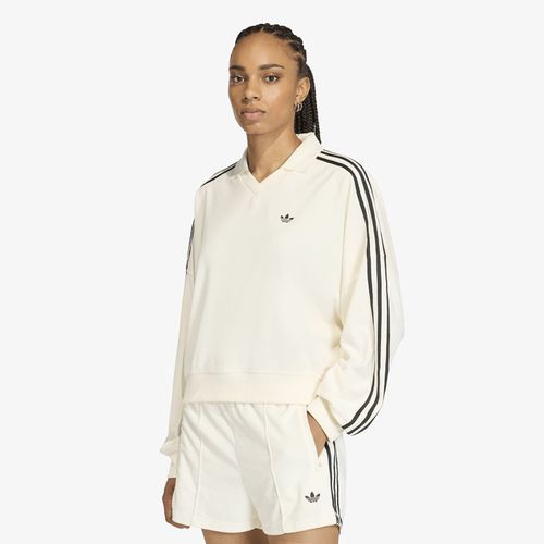 T-shirt adidas Terry Towel V Neck Long Sleeves Polo Shirt L - adidas Originals - Modalova